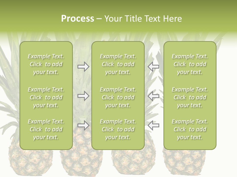 Green Wide Result PowerPoint Template