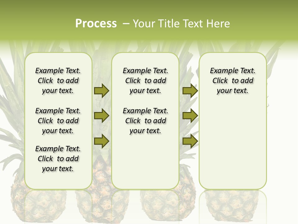 Green Wide Result PowerPoint Template