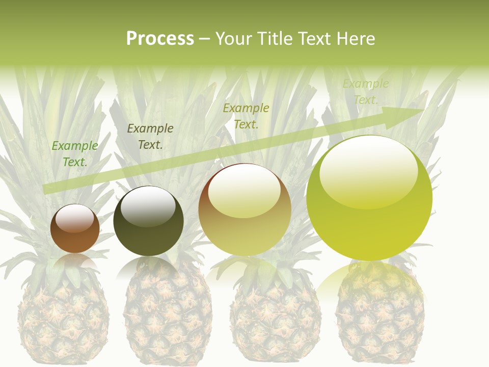 Green Wide Result PowerPoint Template