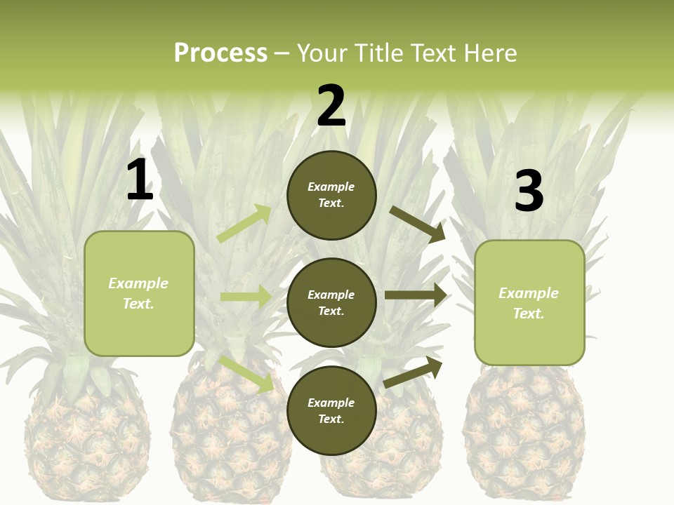 Green Wide Result PowerPoint Template