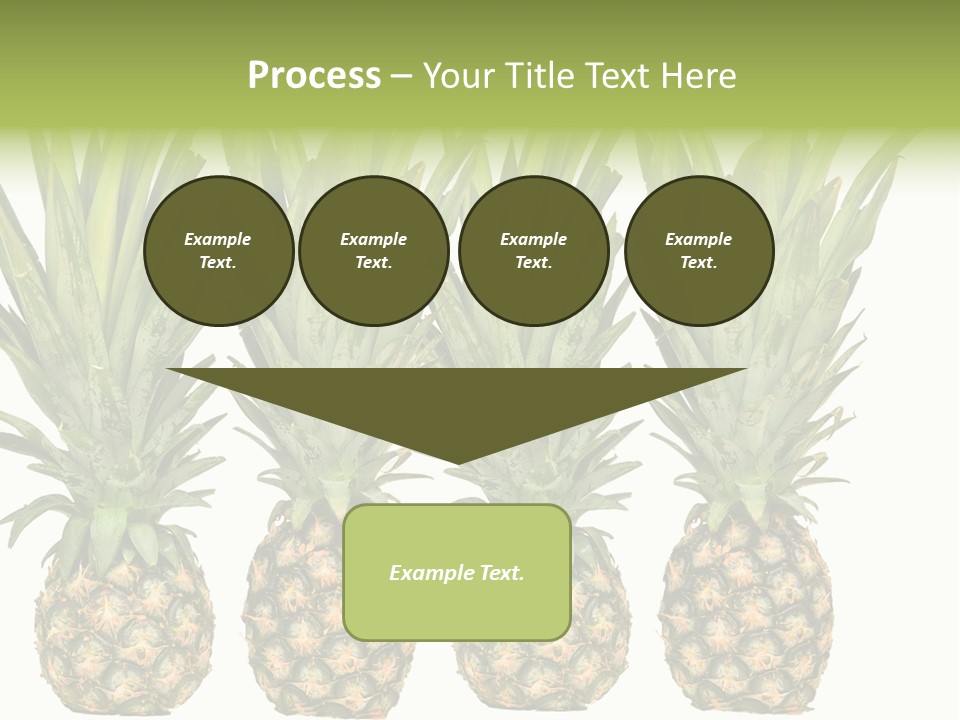 Green Wide Result PowerPoint Template