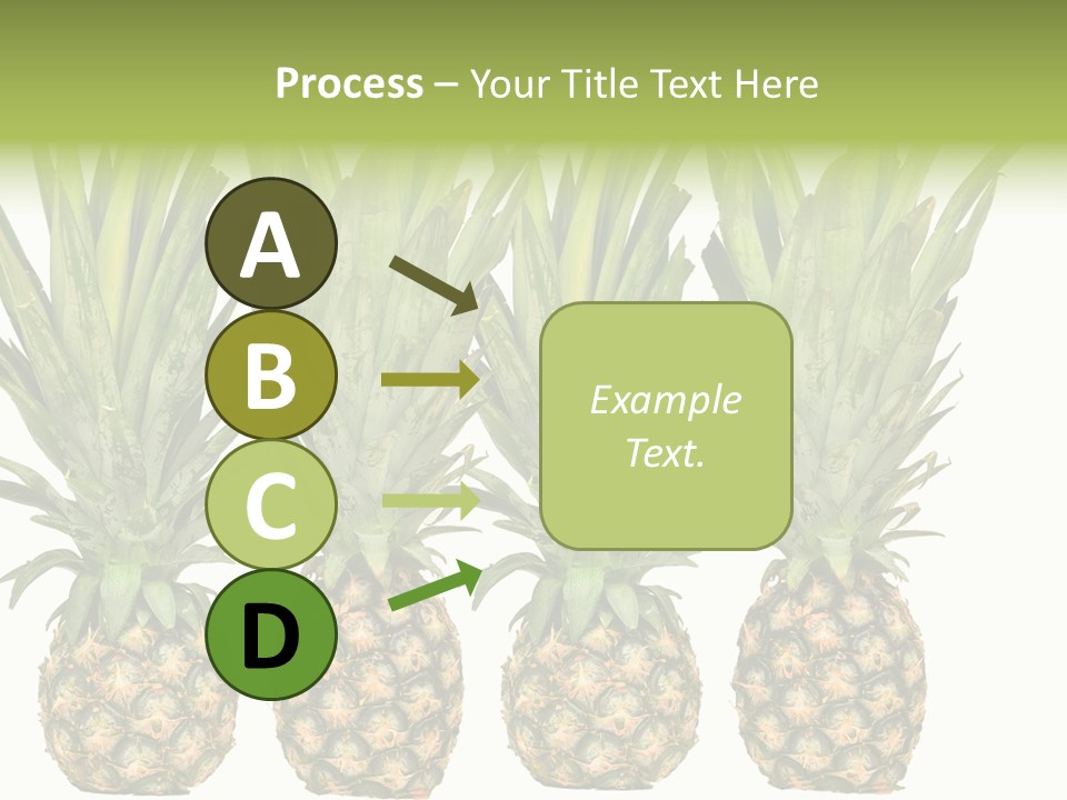 Green Wide Result PowerPoint Template
