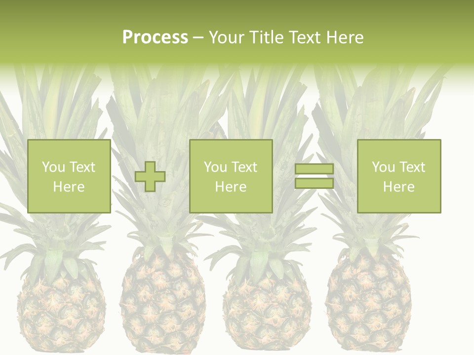 Green Wide Result PowerPoint Template