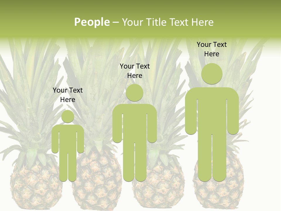 Green Wide Result PowerPoint Template