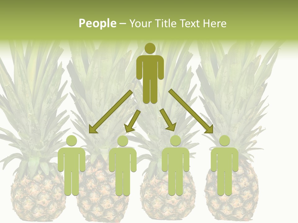 Green Wide Result PowerPoint Template