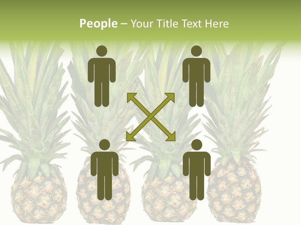 Green Wide Result PowerPoint Template