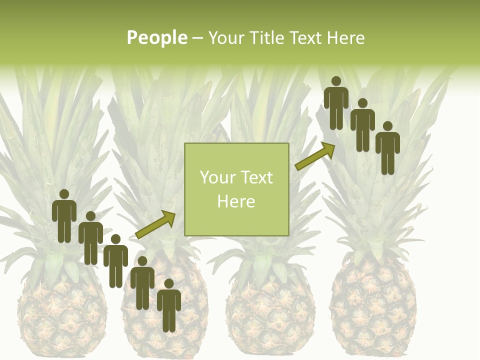 Green Wide Result PowerPoint Template