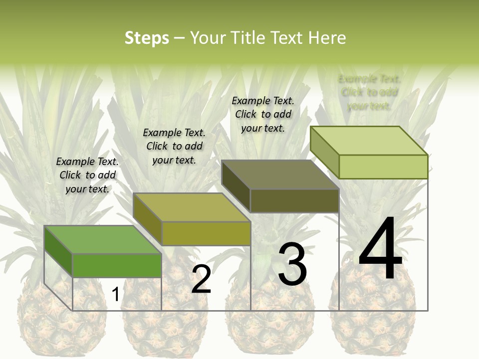 Green Wide Result PowerPoint Template