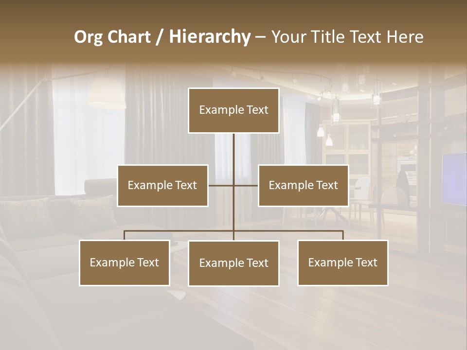 Room Chamber Drape PowerPoint Template