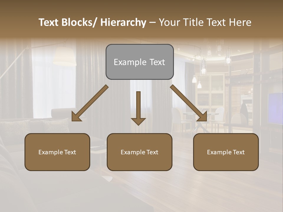 Room Chamber Drape PowerPoint Template