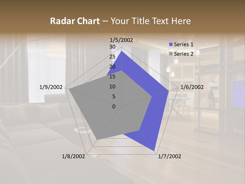 Room Chamber Drape PowerPoint Template