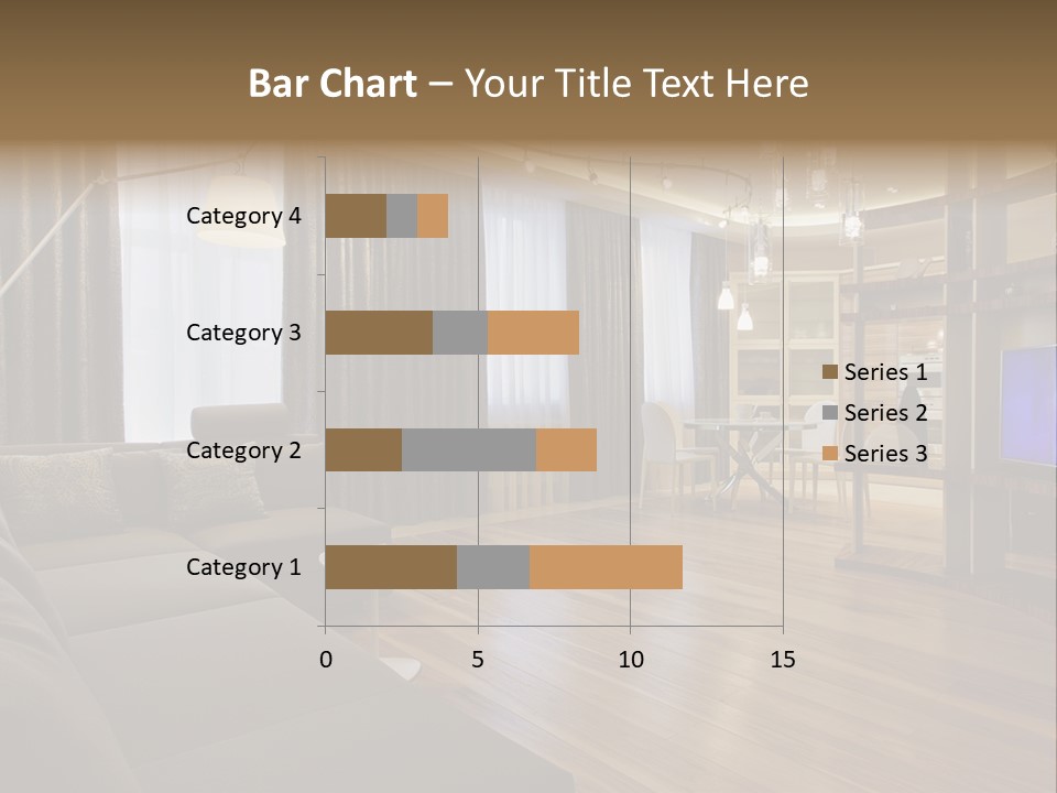 Room Chamber Drape PowerPoint Template