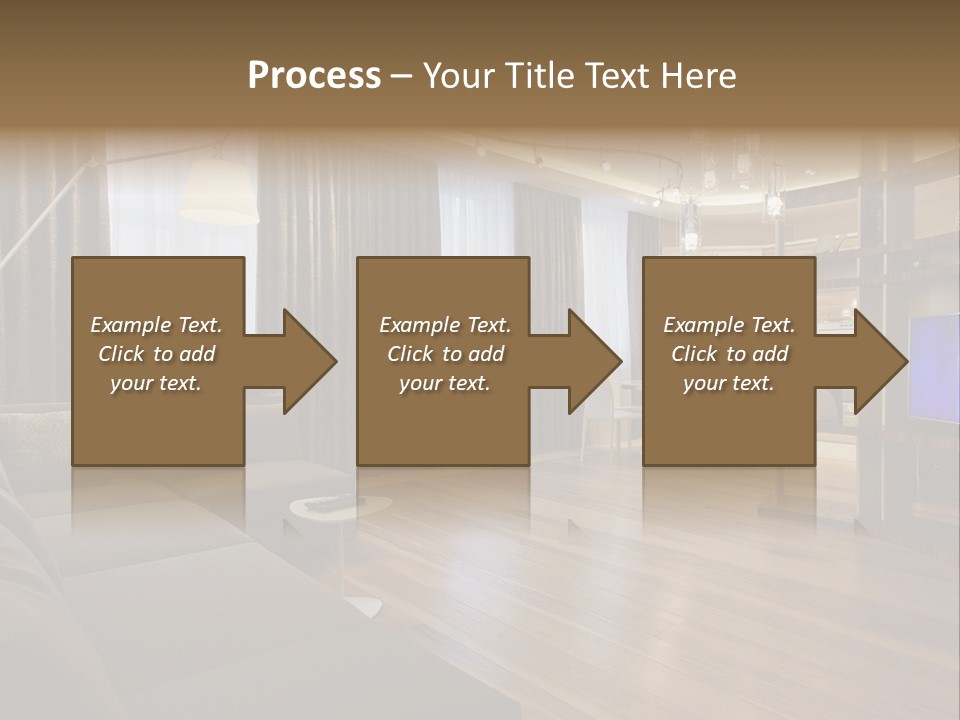 Room Chamber Drape PowerPoint Template