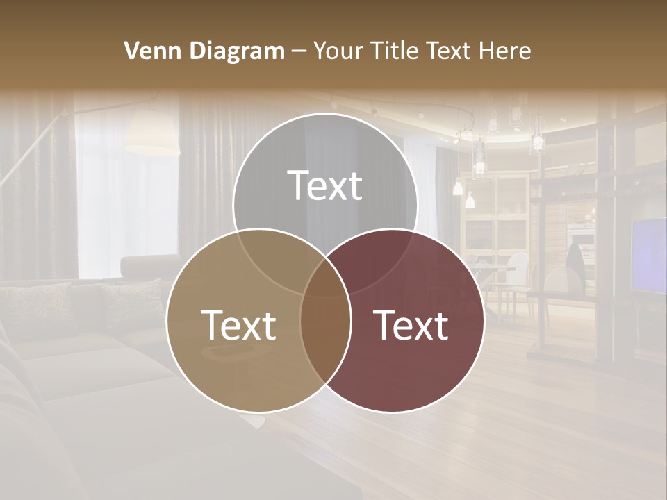 Room Chamber Drape PowerPoint Template