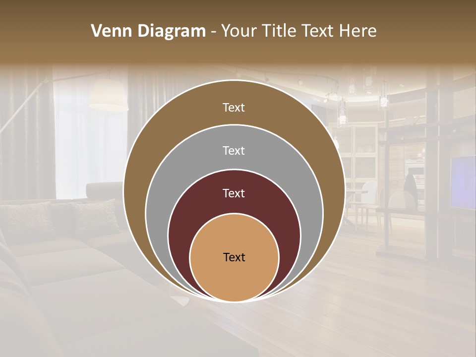 Room Chamber Drape PowerPoint Template