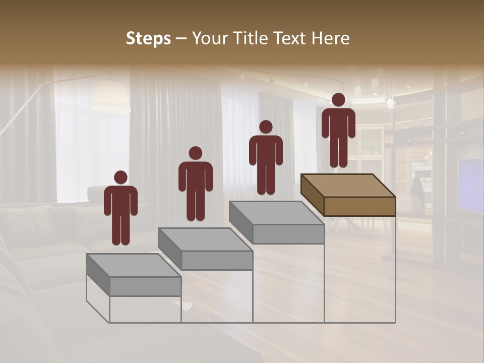 Room Chamber Drape PowerPoint Template