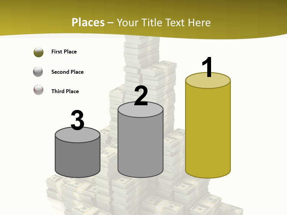Save Invest Money PowerPoint Template