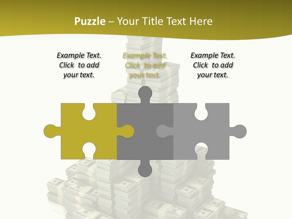 Save Invest Money PowerPoint Template