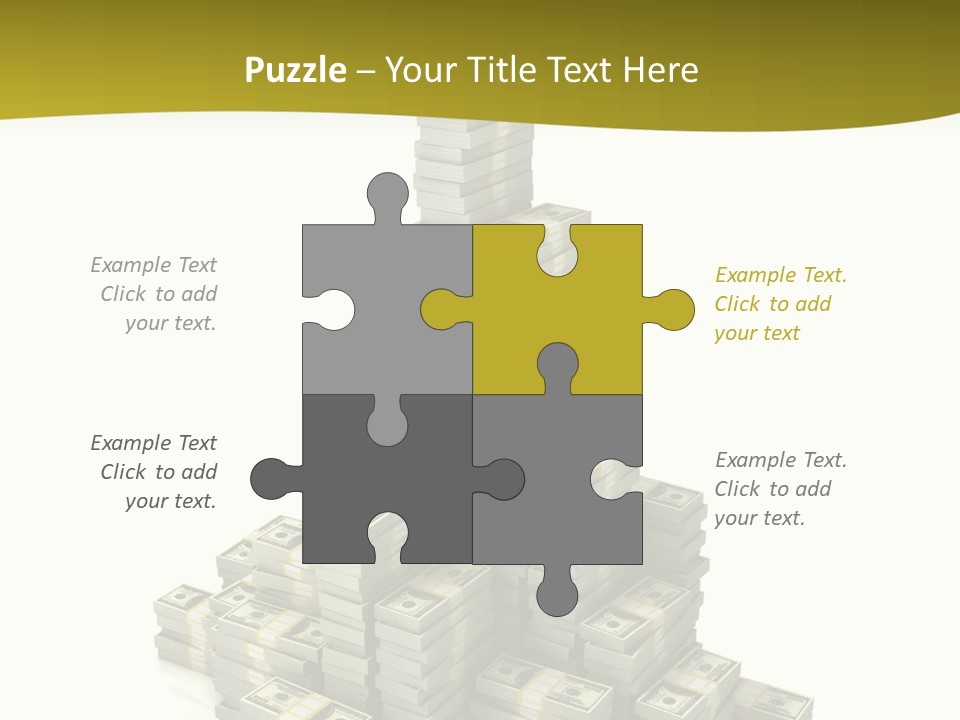 Save Invest Money PowerPoint Template