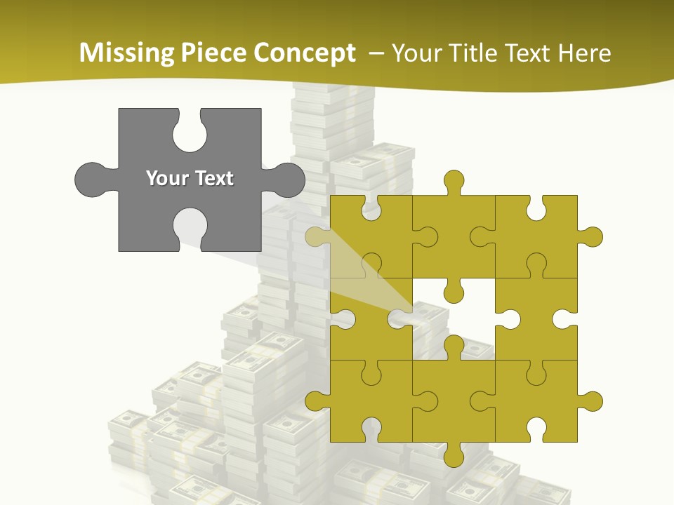 Save Invest Money PowerPoint Template