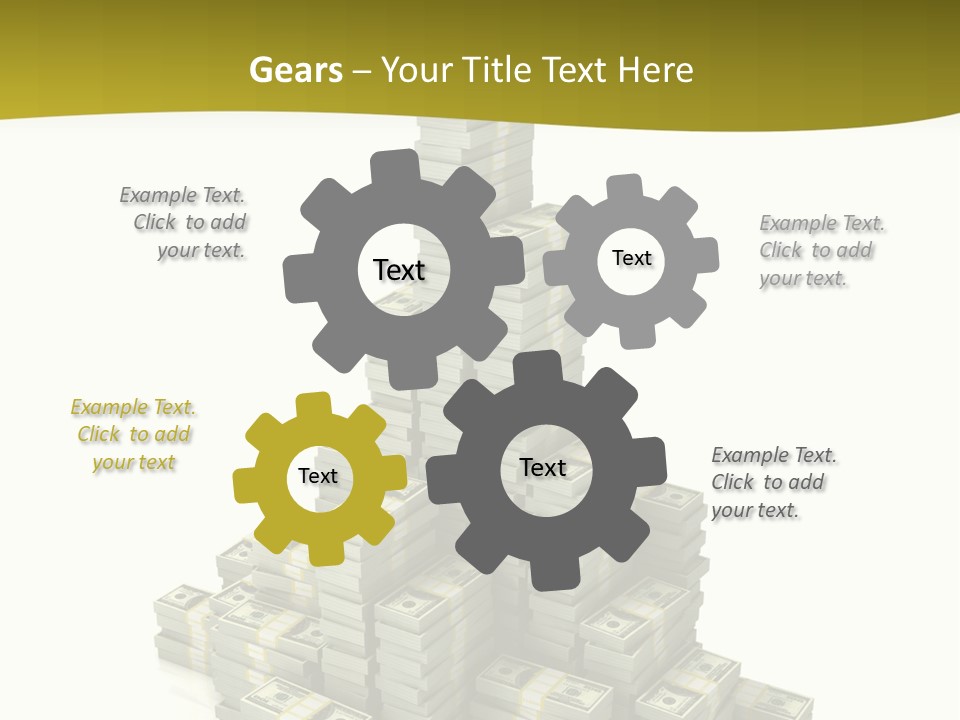 Save Invest Money PowerPoint Template