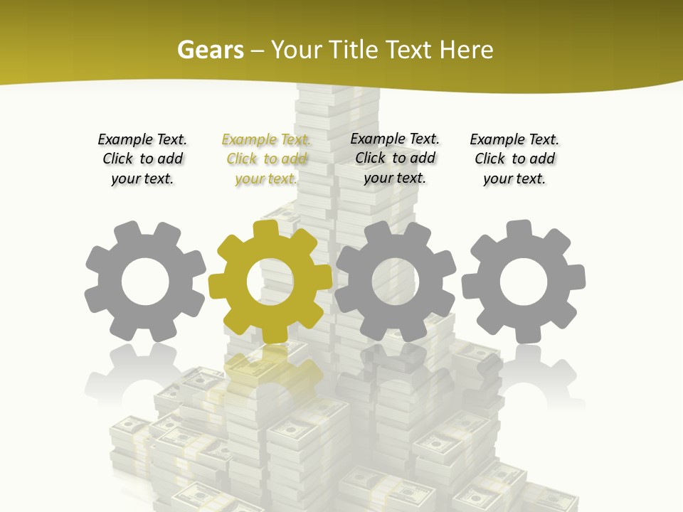 Save Invest Money PowerPoint Template