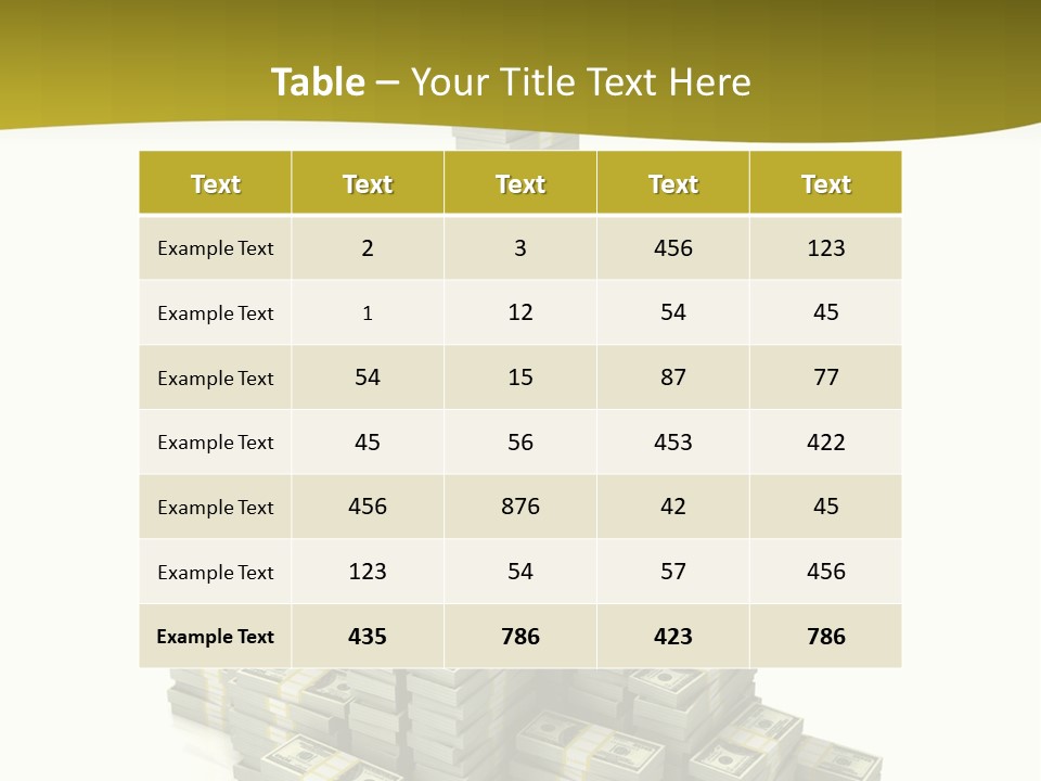 Save Invest Money PowerPoint Template