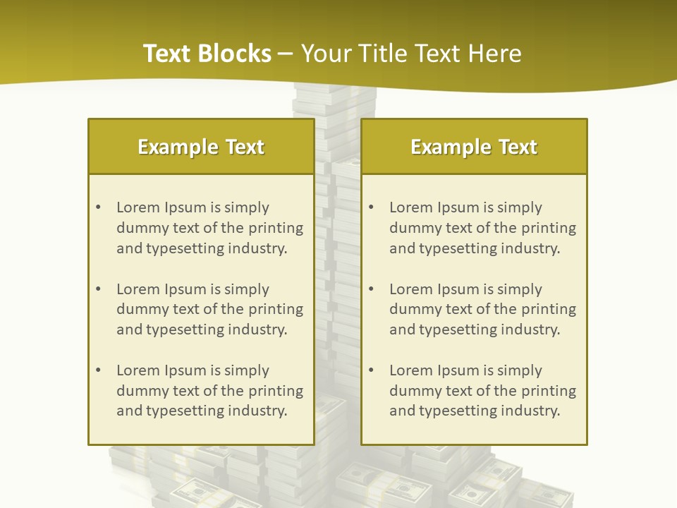 Save Invest Money PowerPoint Template