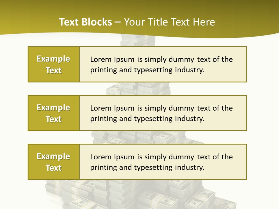 Save Invest Money PowerPoint Template