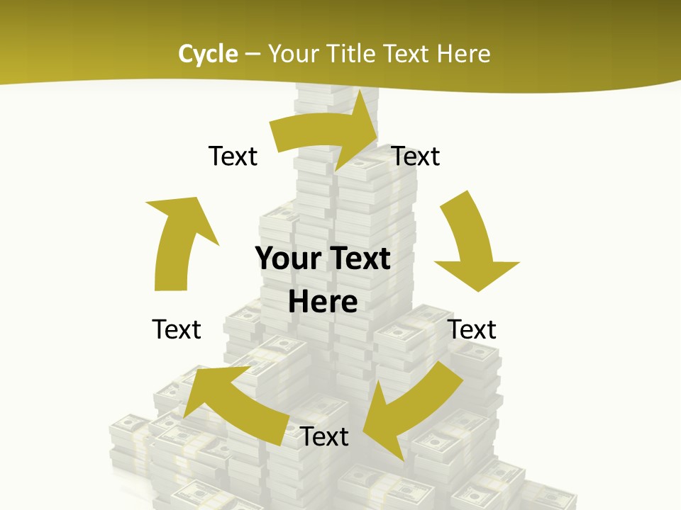 Save Invest Money PowerPoint Template