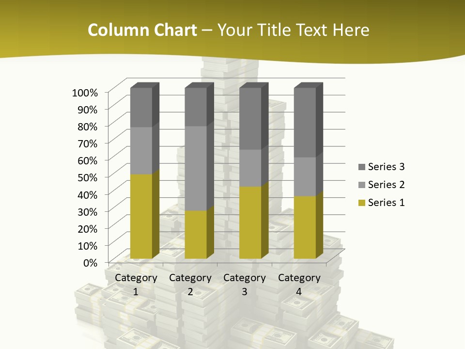 Save Invest Money PowerPoint Template