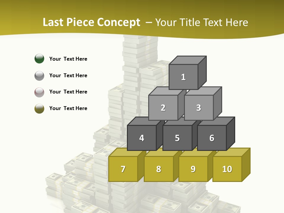 Save Invest Money PowerPoint Template