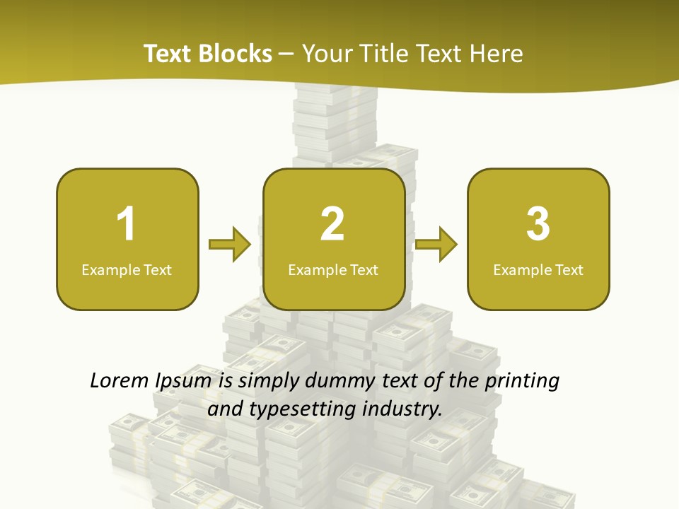 Save Invest Money PowerPoint Template