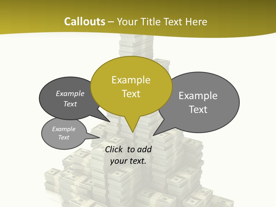 Save Invest Money PowerPoint Template