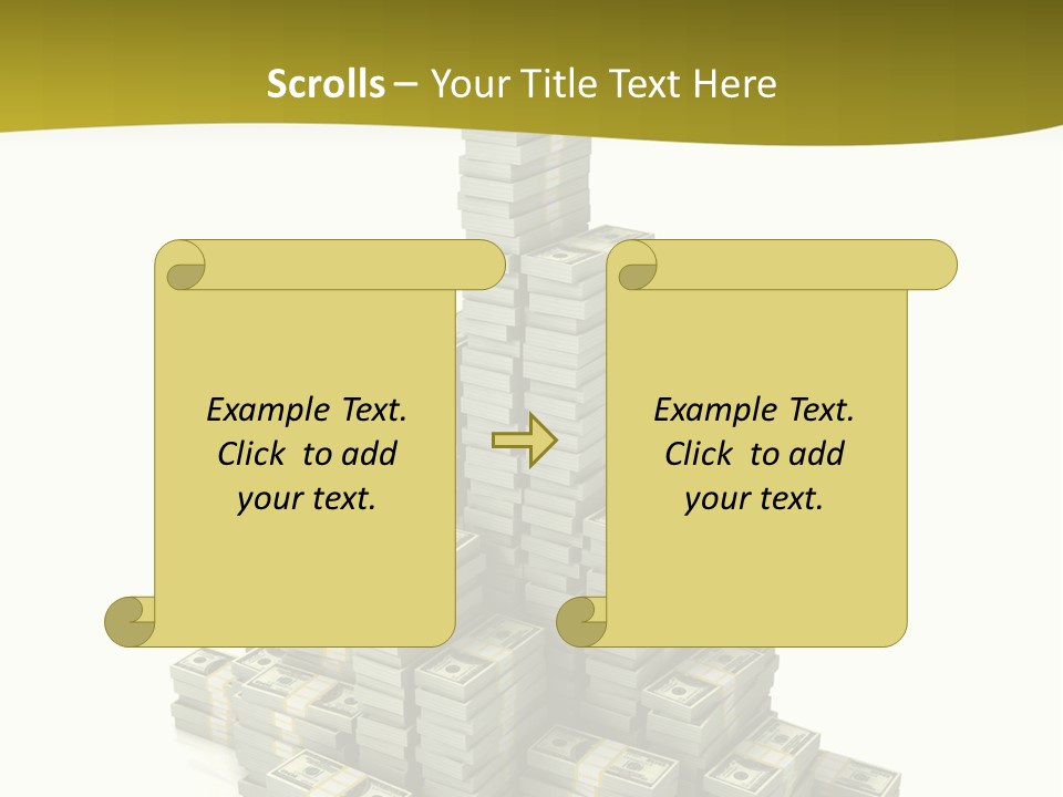 Save Invest Money PowerPoint Template