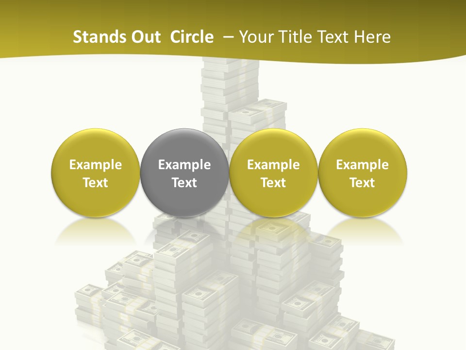 Save Invest Money PowerPoint Template