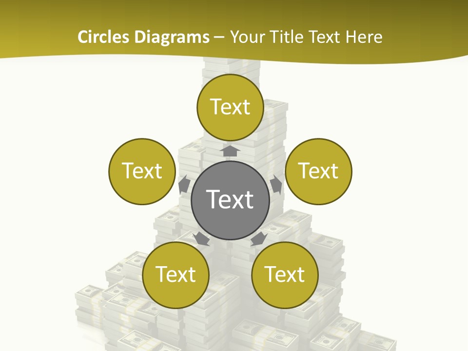 Save Invest Money PowerPoint Template