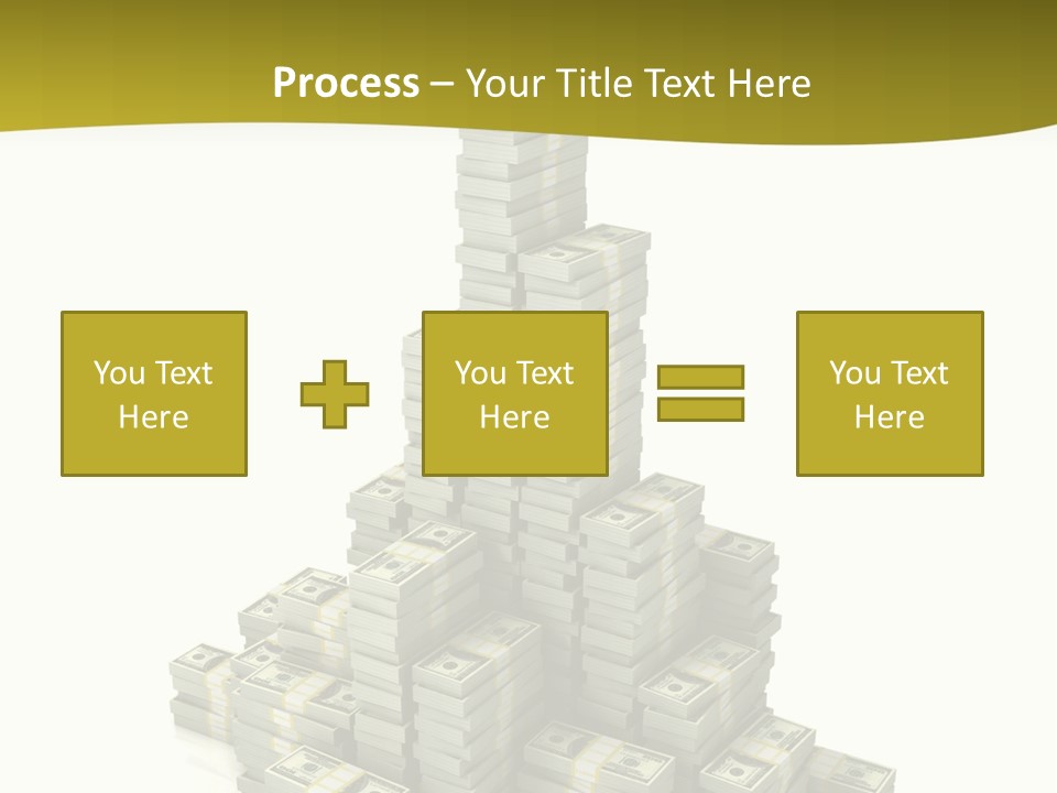Save Invest Money PowerPoint Template