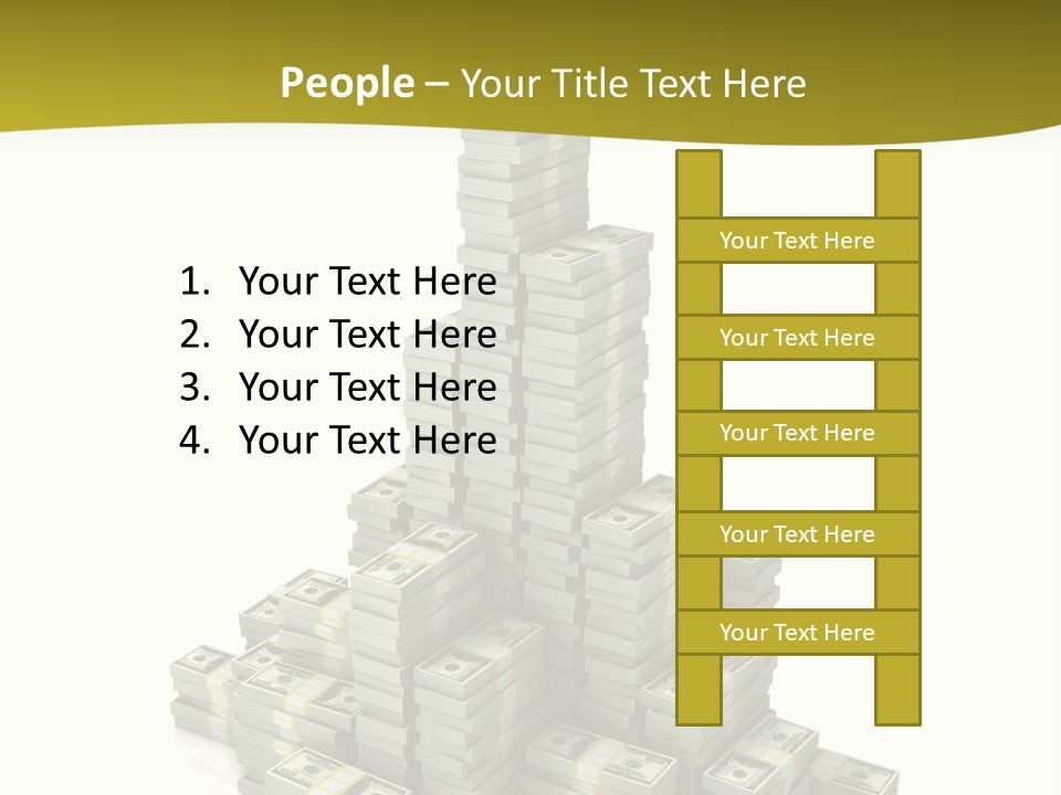 Save Invest Money PowerPoint Template