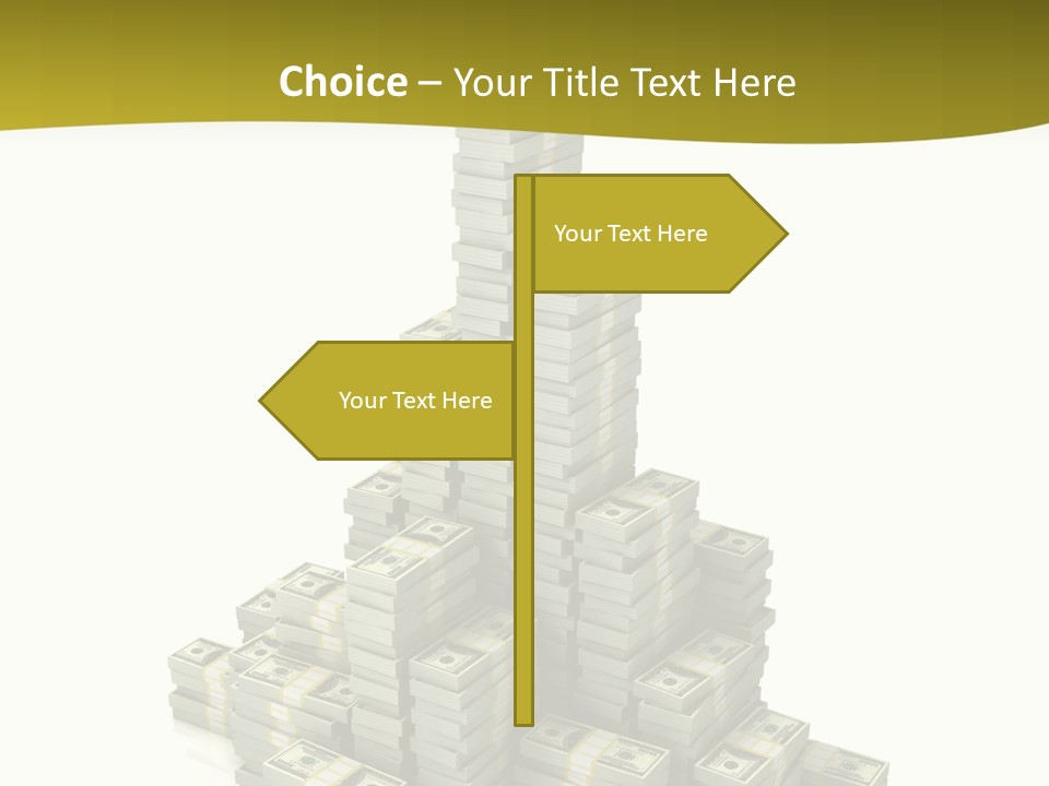 Save Invest Money PowerPoint Template
