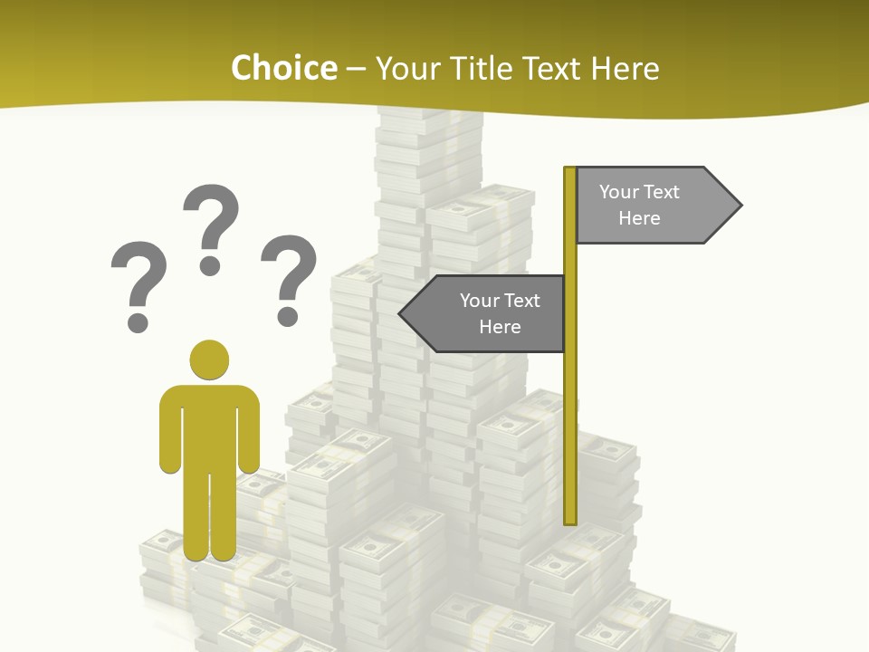 Save Invest Money PowerPoint Template