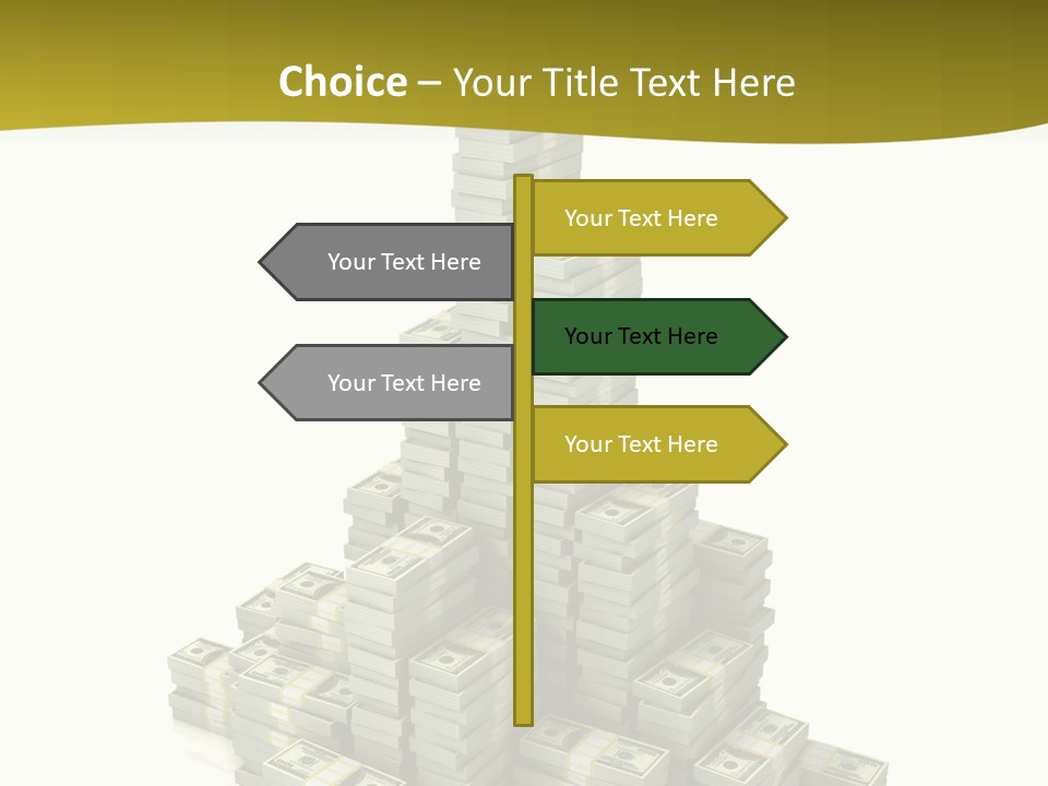 Save Invest Money PowerPoint Template