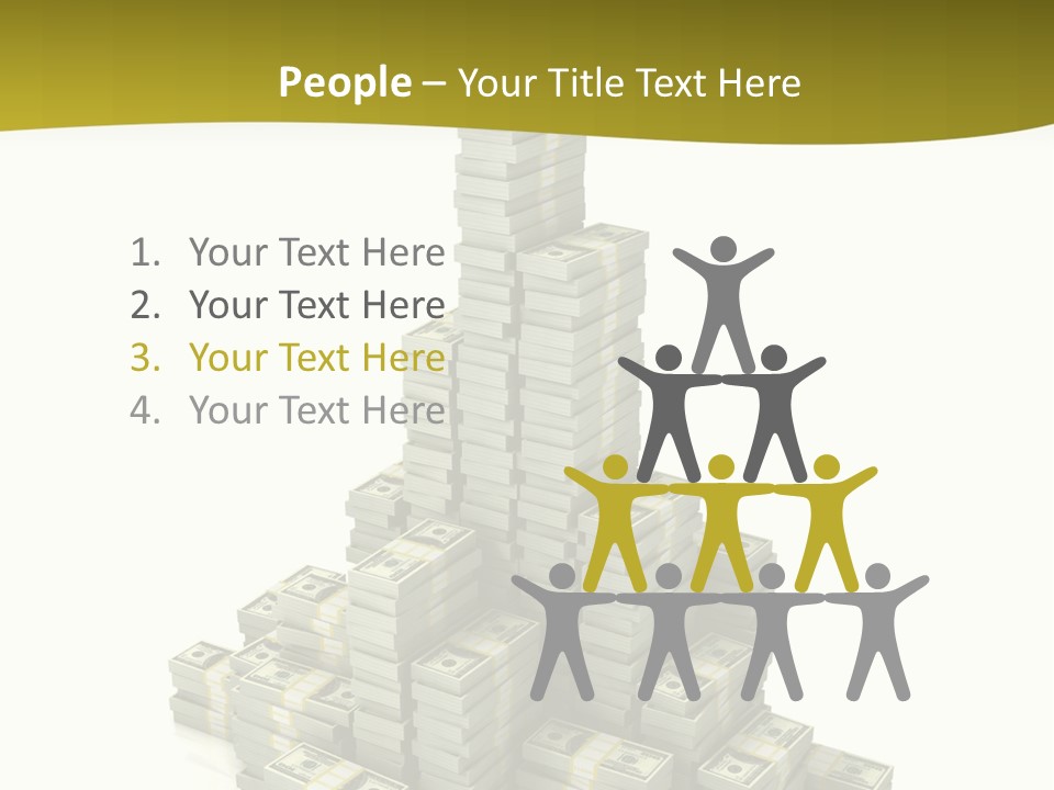 Save Invest Money PowerPoint Template