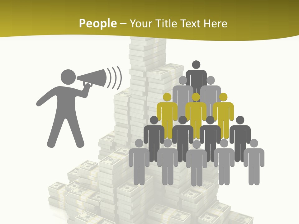 Save Invest Money PowerPoint Template