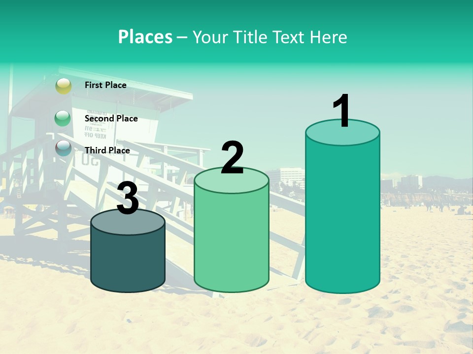 Golden Wallpaper Water PowerPoint Template