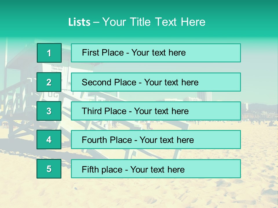Golden Wallpaper Water PowerPoint Template