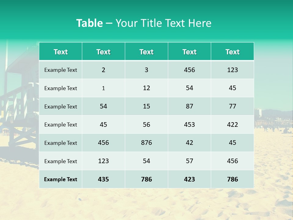 Golden Wallpaper Water PowerPoint Template