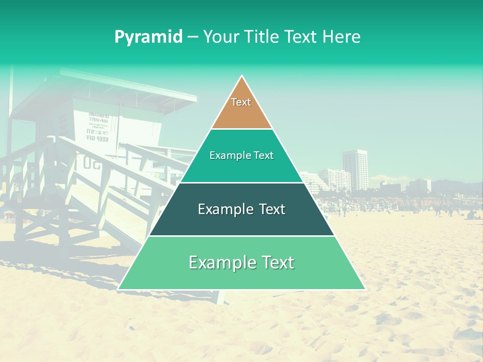 Golden Wallpaper Water PowerPoint Template