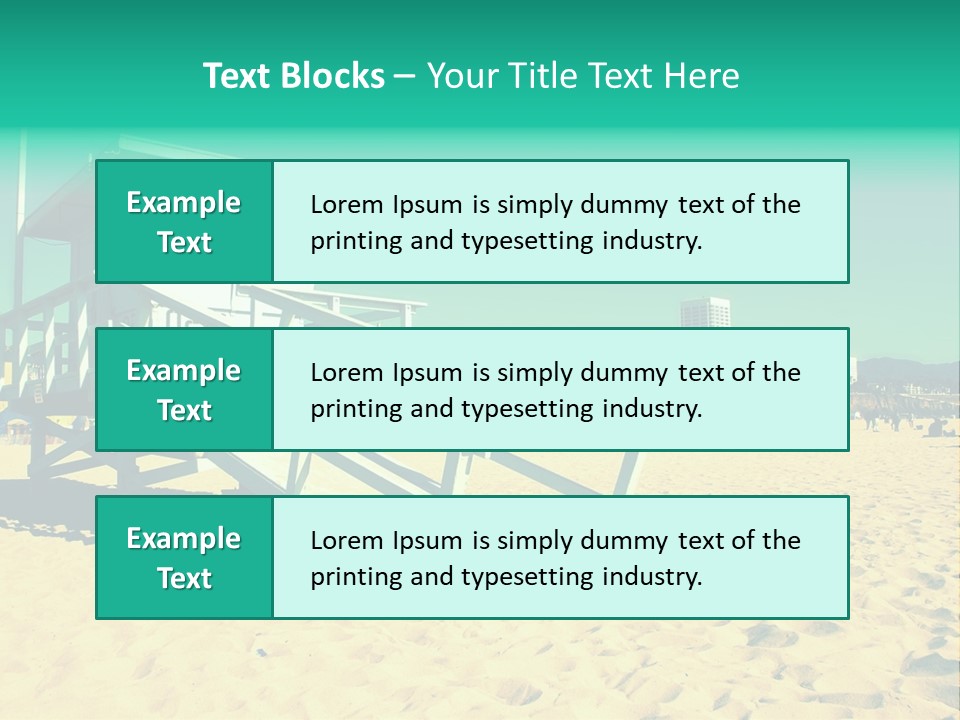 Golden Wallpaper Water PowerPoint Template