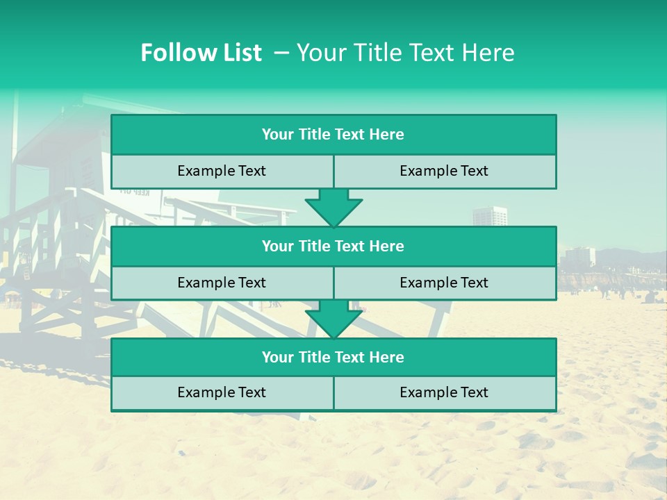 Golden Wallpaper Water PowerPoint Template